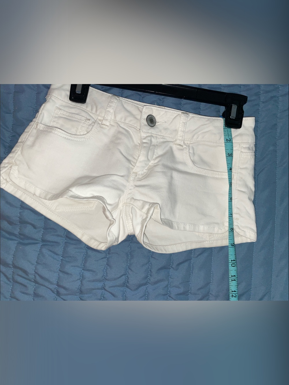 American Eagle Outfitters Off-White/Cream Denim Shorts